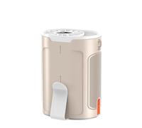 Refluxe Ventilador de cuello con 6600 rpm, 4 velocidades, 25 horas de duración de la batería, ventilador USB-C portátil para camping, aire libre, lugar de trabajo (blanco)