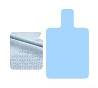 Reformer Mat Cover Sweat Absorbente Antideslizante Agarre de Silicona para Pilates Máquina 99.6x61cm Suave Plegable (Azul)