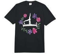 Reformer Pilates con Flores Florales Comfort Colors Adult Heavyweight T-Shirt