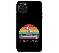 Reformer Pilates gato amante LGBT divertido animal Paws Pose Pride Carcasa para iPhone 11 Pro Max