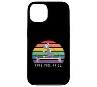 Reformer Pilates gato amante LGBT divertido animal Paws Pose Pride Carcasa para iPhone 13