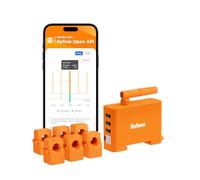 Refoss EM06P Medidor de Energía Wi-Fi con 6 Canales 120A, Contador Trifásico Inteligente con API abierta, MQTT, interfaz web HTTP, para central de balcón, bomba de calor, estación de carga EV