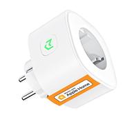 Refoss Enchufe Inteligente, Enchufe WiFi 16A de Temporizador de Control Remoto, Smart Plug Compatible con Apple HomeKit, Alexa y Google Assistant, Control Remoto, 3680W