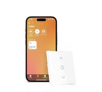 Refoss Interruptor de Cortina, Interruptor de Persianas WiFi compatible con Apple HomeKit, Interruptor inteligente con Control Porcentual y Temporizador, LED Controlable, Compatible con Alexa, Google