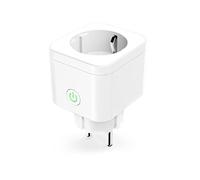Refoss Mini Enchufe Inteligente, WiFi Enchufe Compatible con Alexa y Google Home, con Control Remoto y de Voz, Función de Programación y Temporizador, 1 Pieza