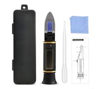 Refractómetro automotriz con capacidad de prueba de amplia gama para análisis de fluidos de etilenglicol propilenglicol y electrolitos de batería