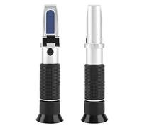 Refractómetro Brix portátil con compensación automática de temperatura, portátil de alta precisión para hacer alimentos para leche y fruta