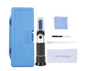 Refractómetro cuádruple de automóvil para medir la concentración de urea, congelación, inteligencia computacional, refrigerante, líquido limpiaparabrisas, refractómetro cuádruple para automóviles