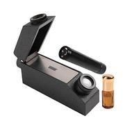 Refractómetro de Gema, RHG181 1.30-1.81 Joyería Profesional Identificación de Piedras Preciosas de Alta Precisión Refractómetro de Gemelogía Geológica Portátil con Antorcha Eléctrica para Gemólogos