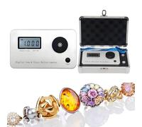 Refractómetro De Gemas Afbehl, Herramienta De Identificación Y Comprobación De Joyas Con Pantallas Lcd, Índice De Refracción 1.300-3.000, Para Joyería, Oro, Plata Y Diamantes.