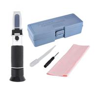 Refractómetro de mano, hidrómetro for la elaboración de vino y cerveza, kit for elaboración casera de cerveza, concentración de urea y prueba de contenido de azúcar(Cat and dog refractometer)