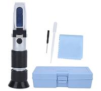 Refractómetro de Mano Medidor de concentración de etilenglicol Probador de Contenido de Fluido de batería de Agua Ligero Portátil Alta precisión para Laboratorios industriales