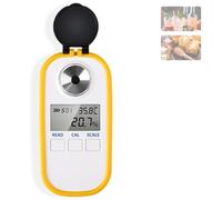 Refractómetro digital de azúcar, rango de 0-94% Brix, pantalla LED, prueba instantánea de 3 segundos para miel, frutas y bebidas