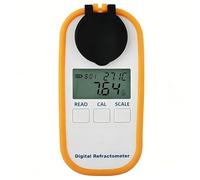 Refractómetro Digital de Calostro, Medidor Brix 0-90% para Calidad del Calostro Bovino y Proteína Sérgica del Ternero 0-12 g/dl, Monitor de Salud para Granjas Lecheras