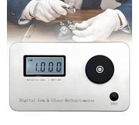Refractómetro Digital For Gemas Herramienta Identificación Prueba De Joyas Error De Medición ±0,005 / Precisión 0,001 / Índice De Refracción 1,300-3,000 For Jade En Joyería