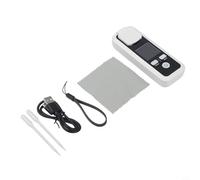Refractómetro digital para frutas y bebidas, medidor de azúcar impermeable IPX6 con compensación automática de temperatura, rango de 0-32% o 0-55%, portátil de mano (JBM-10)