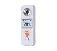 Refractómetro digital para medidor Brix 0-53% - Compensación automática de temperatura ATC, recargable, precisión de ±0.2%, probador de contenido de azúcar de 3 segundos - IP67 impermeable, carga tipo