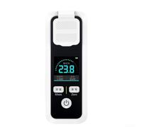 Refractómetro digital para medidor Brix, medición precisa de azúcar, portátil, IPX6, impermeable, compensación automática de temperatura, operación con un solo botón para frutas, bebidas, mercado
