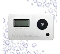 Refractómetro digital para piedras preciosas, probador portátil de joyas, índice de refracción 1.300-3.000, error de ±0.005, precisión de 0.001, ideal para diamantes y jade