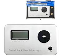 Refractómetro digital profesional de piedras preciosas, índice de refracción 1.300-3.000, error de ±0.005, precisión de 0.001, herramienta de prueba de joyería