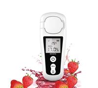 Refractómetro digital Rango 0-55% Precisión ±0,2% Mide contenido de azúcar en miel Vino Cerveza Líquidos