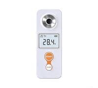 Refractómetro digital S-32A medidor de grado de azúcar para jugo de frutas y miel, sacarómetro portátil con pantalla retroiluminada 0,1% de resolución