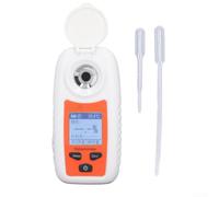 Refractómetro digital ST355A con pantalla LCD, 0-35% para dulces, índice de refracción, compensación automática de temperatura, medición en 3 segundos, para frutas, cerveza y bebidas