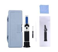 Refractómetro médico clínico ATC Herramienta de equipo medidor gravedad específico proteína suero for el laboratorio del hospital(Plastic Box)