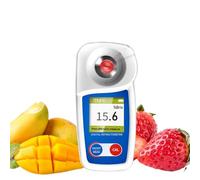 Refractómetro, Medidor Digital Brix 0-35%/0-55%, refractómetro de Alta precisión ±0,2%, Prueba de Contenido de azúcar for Frutas, jugos, Verduras, café(0-35 (BM-05))