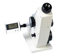 Refractómetro monocular, nitidez ajustable, alta precisión 0.0002, equipo óptico de laboratorio para azúcar, bebidas y petróleo