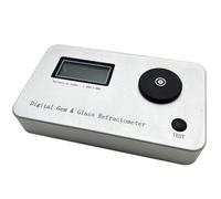 Refractómetro portátil de gemas, probador de autenticidad de joyería con rango de 1.300-3.000 RI, precisión de 0.001 y pantalla LCD para diamantes y piedras preciosas