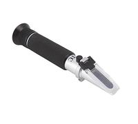 -Refractómetro, Refractómetro de Alcohol Portátil 0-80% Probador Anticongelante para Medición de Porcentaje de Volumen de Alcohol Destilado