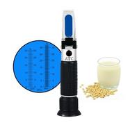 Refractómetro, Refractómetro de concentración azúcar Brix 0-32% 0-25% Medidor Contenido portátil Herramienta medición índice líquido Jugo Soja y Frijol
