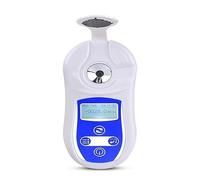 Refractómetro Refractómetro digital Brix Meter Refractómetro digital de índice de refracción Brix 0-53% Brix Azúcar en concentración de vino