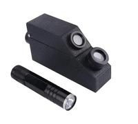 Refractómetro, Refractómetro Profesional for Piedras Preciosas, joyería RHG 1.30-1.73, Linterna LED integrada, Detector de Diamantes, Herramienta Prueba