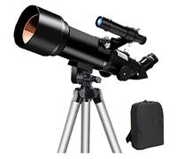Refractor Astronomical Telescope with Backpack, Christmas Telescope for Kids and Astronomy Beginners,Astronomical,50-100mm Caliber Great Astronomy Gift for Kids and Beginners Good YangRy