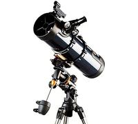 Refractor astronómico portátil de Viaje Ultra HD de 130 mm con trípode Ajustable y buscador para Adolescentes