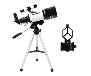 Refractor astronómico Profesional de 70 mm con trípode, visión Nocturna Baja, observación Lunar, monocular Potente para niños, Regalo