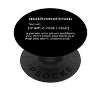 Refranes de matemáticos para Nerds y Profesores de matemáticas PopSockets PopGrip Adhesivo