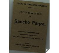 Refranes de Sancho Panza (SIN COLECCION)