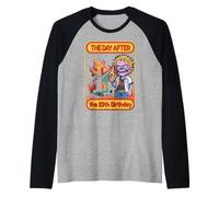 Refranes Divertidos de cumpleaños, 29 años, un día después del Regalo de 29 cumpleaños Camiseta Manga Raglan