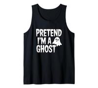 Refranes Divertidos de Halloween de fingir Que Soy un Fantasma Camiseta sin Mangas