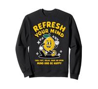 Refresca tu Mente con el diseño de limón Feliz Sudadera