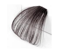 Refrescante Bangs Hair Clip In Bangs Cabello humano Wispy Bangs, Fringe With Temples Postizos para mujeres Clip On Air Bangs Flat Neat Bangs Hair Extension Ajustable
