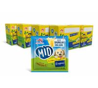 Refresco en Polvo MID Sabor Vainilla con Limón Ajinomoto | Bebida Instantánea con Vitamina C | Pack 5 Cajas (75 Sobres) | Bebida Refrescante para 1 Litro por Sobre