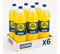 Refresco Oro Andino - Pack Ahorro de 6 Botellas de 2 Litros - Bebida Carbonatada de Sabor Dulce y Chispeante - Goya - Formato Familiar Ideal para Fiestas y Eventos - NEXU
