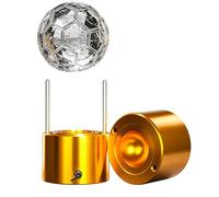 Refresco para el Gol: Máquina Prensa de Hielo Fútbol, 60mm 70mm Aluminio Aeronáutico, Caja de Regalo Incluida, Perfecto para Conocedores de Whisky y Fans del Deporte(60mm)