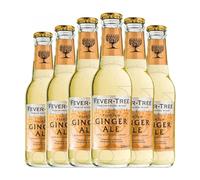 Refrescos y Mixers Fever-Tree Ginger Ale Botellín 20 cl (Caja de 6 Botellín de 20 cl)