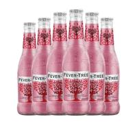 Refrescos y Mixers Fever-Tree Tonic Water Raspberry & Rhubarb Botellín 20 cl (Caja de 6 Botellín de 20 cl)