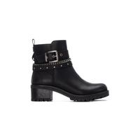 REFRESH - Botín Mujer Negro - Calzado Cómodo y Versátil - Moda casual - Modelo 17291803 (Talla 38)